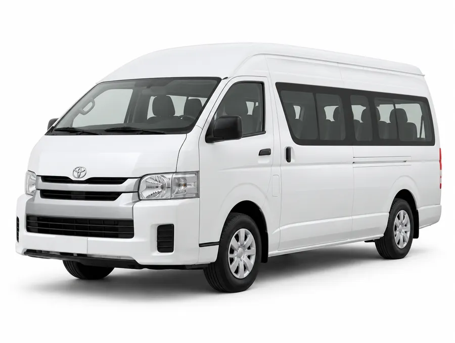 Toyota Highroof — large van available from Zeylan Drives