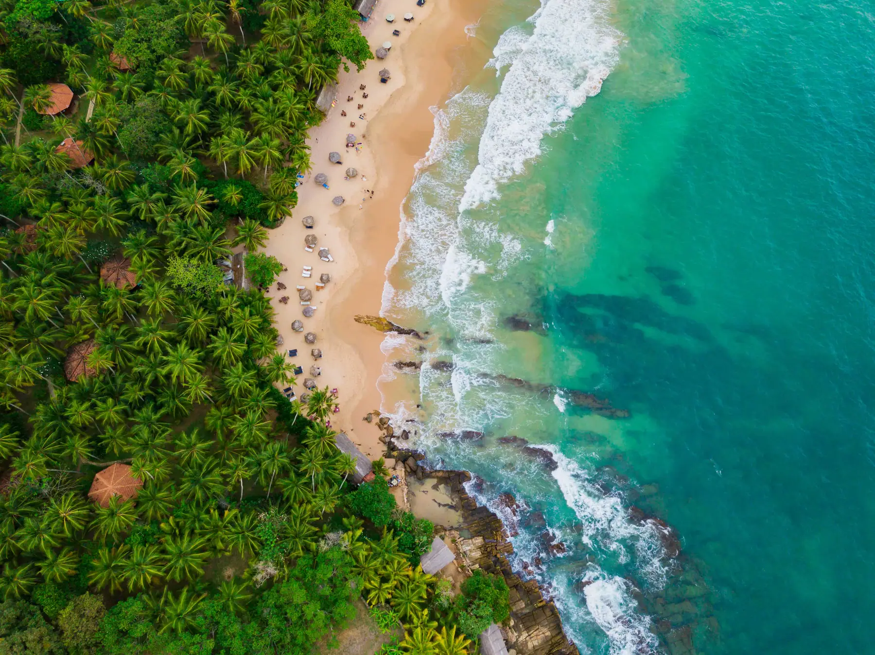 Green beach