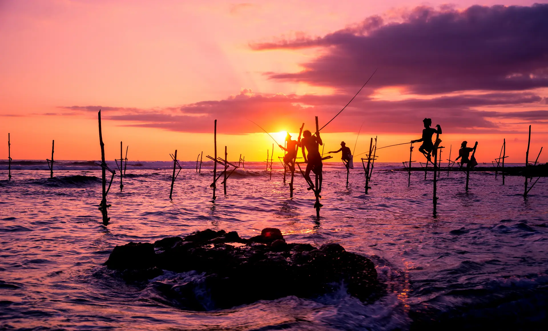 Stilt Fishermen