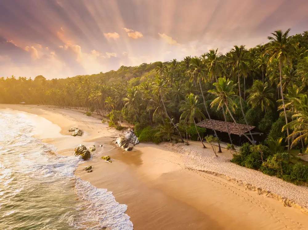 Romantic sunset